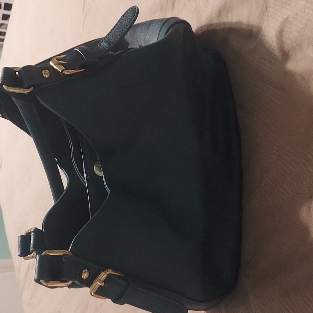 Beautiful green spacious purse